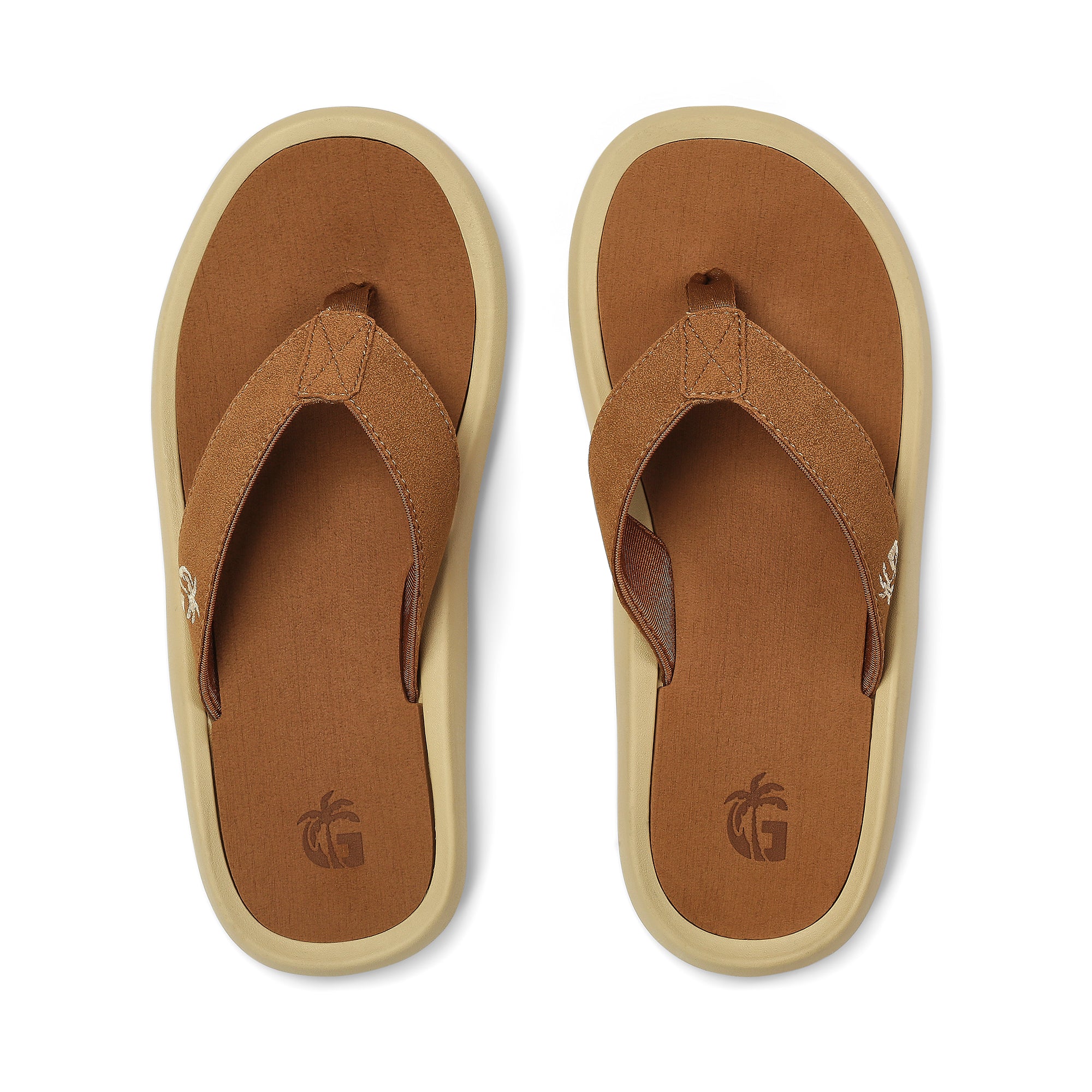 Noosa Flip-Flops - Men's - Latte