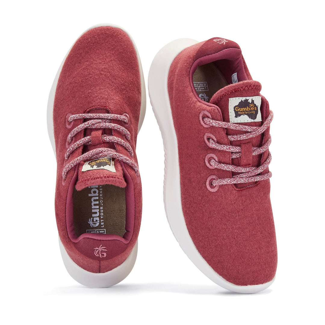 Woolfit Sneakers - Women's - Berry