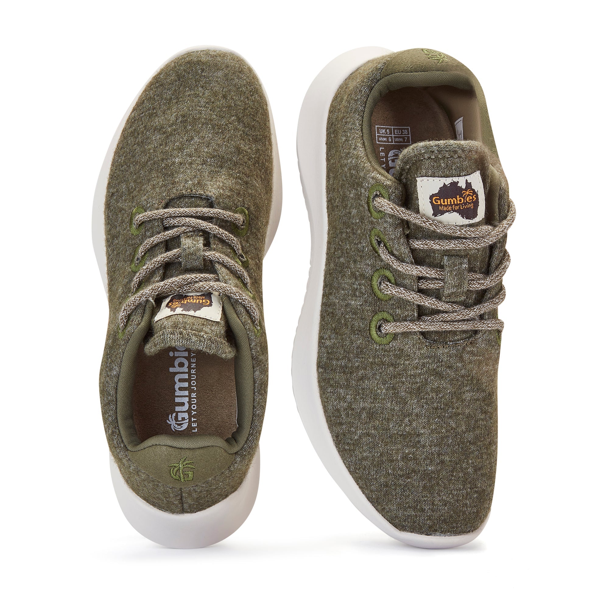 Woolfit Sneakers - Women's - Moss