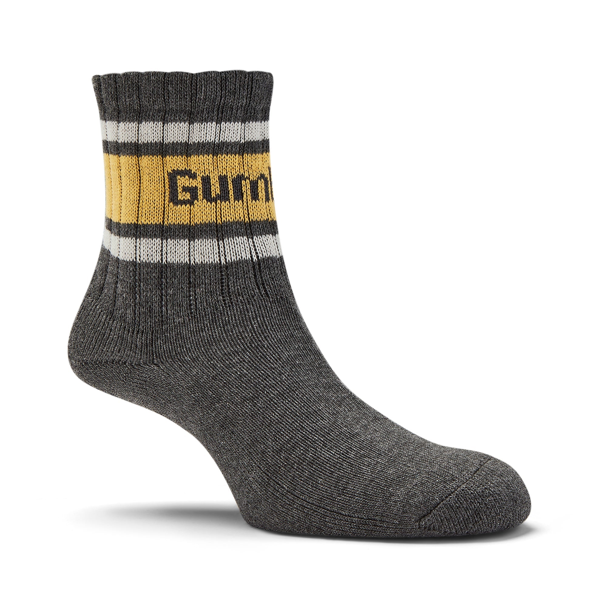 GUM Crew Sock - Women's - Grey & Curry